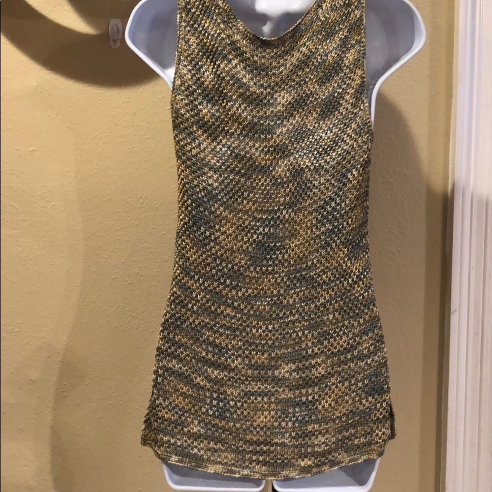 Mesh sweater top - Picture 2 of 3